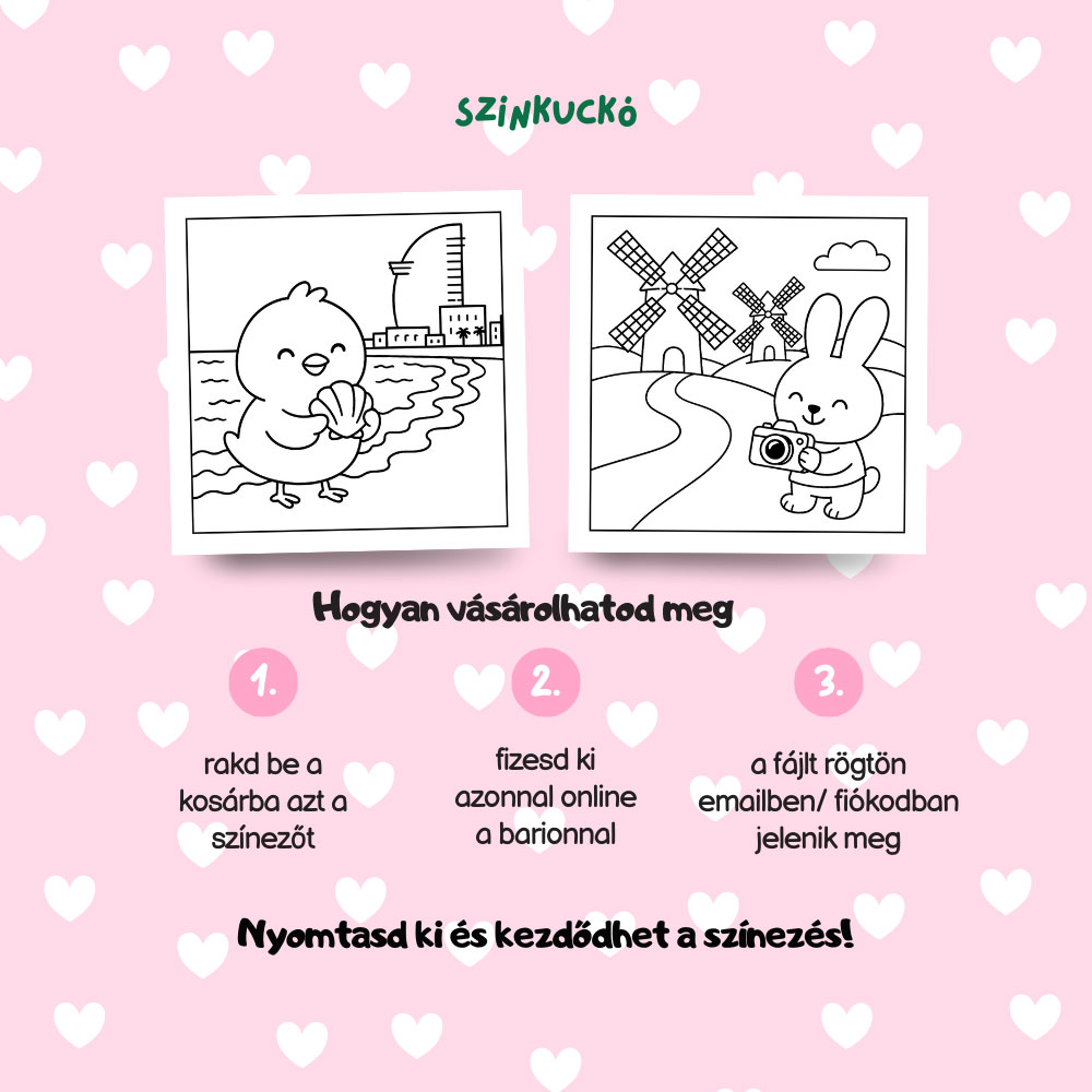 Spanyol kaland utazós színező digitális és nyomtatható - Image 2