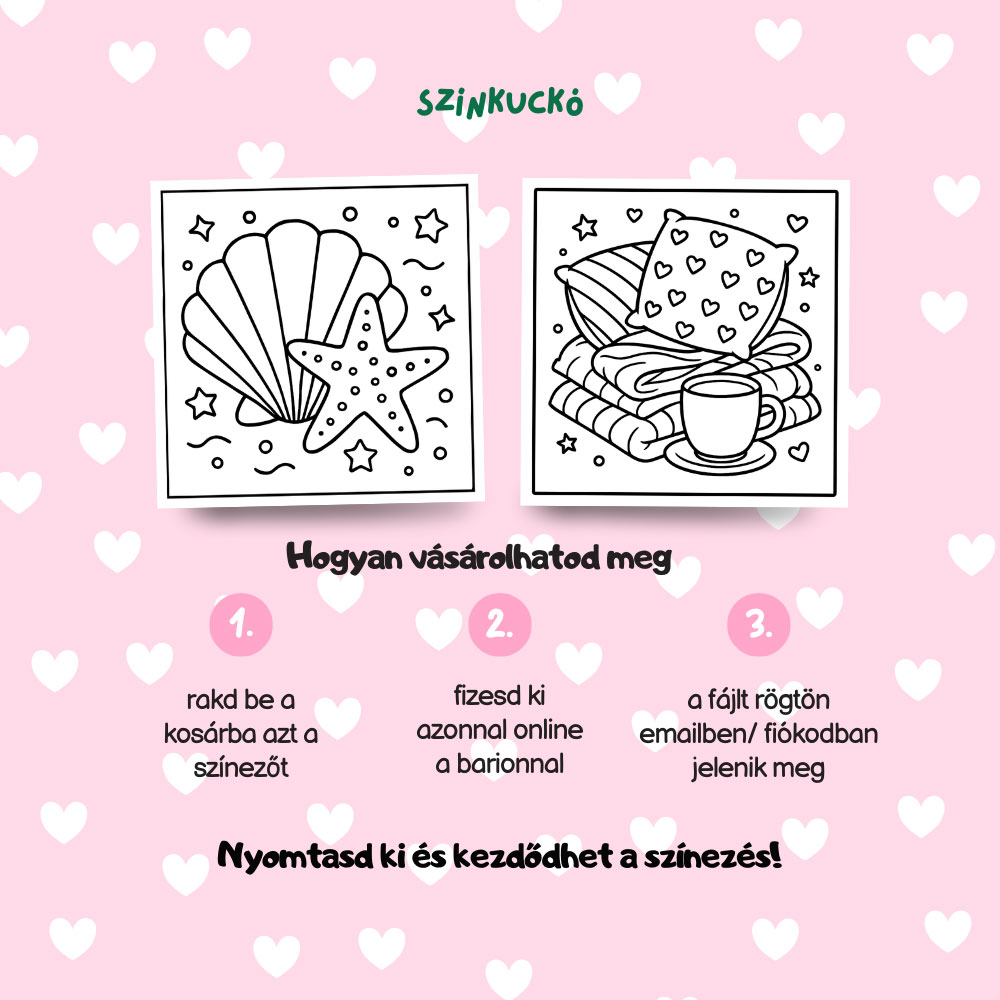 Stressz elleni színező digitális és nyomtatható - Image 3