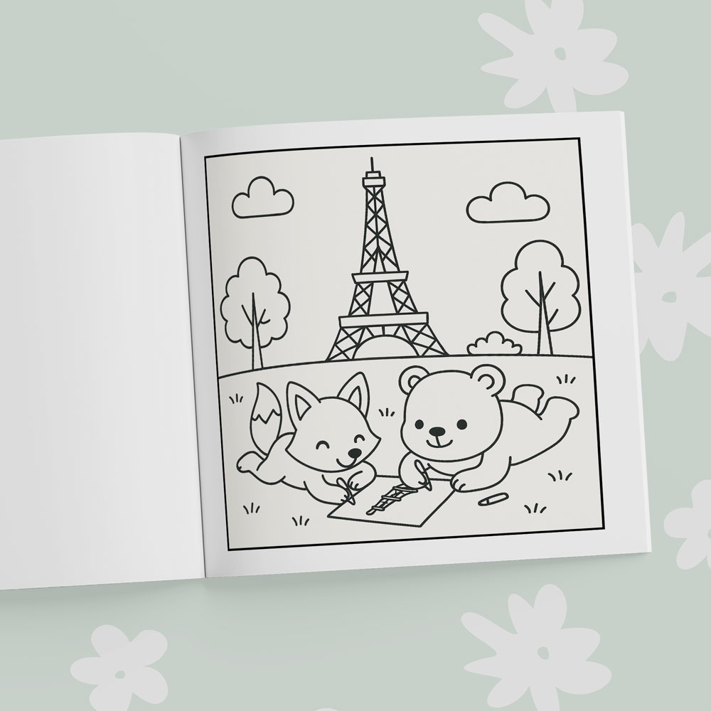 Travel Friends utazós színezőfüzet - Image 7