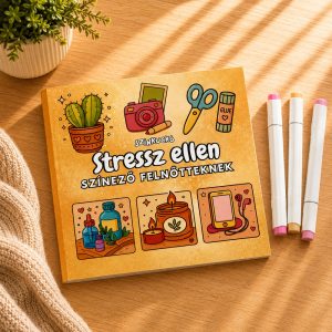 Stressz elleni színezőfüzet