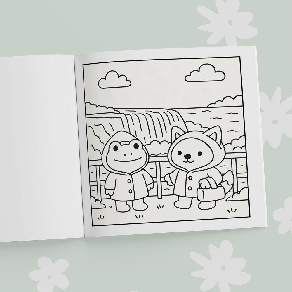 Travel Friends utazós színezőfüzet - Image 6