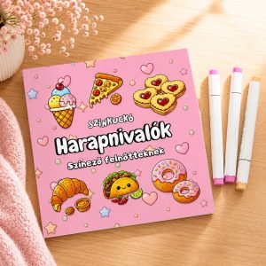 Harapnivalók ételes színező