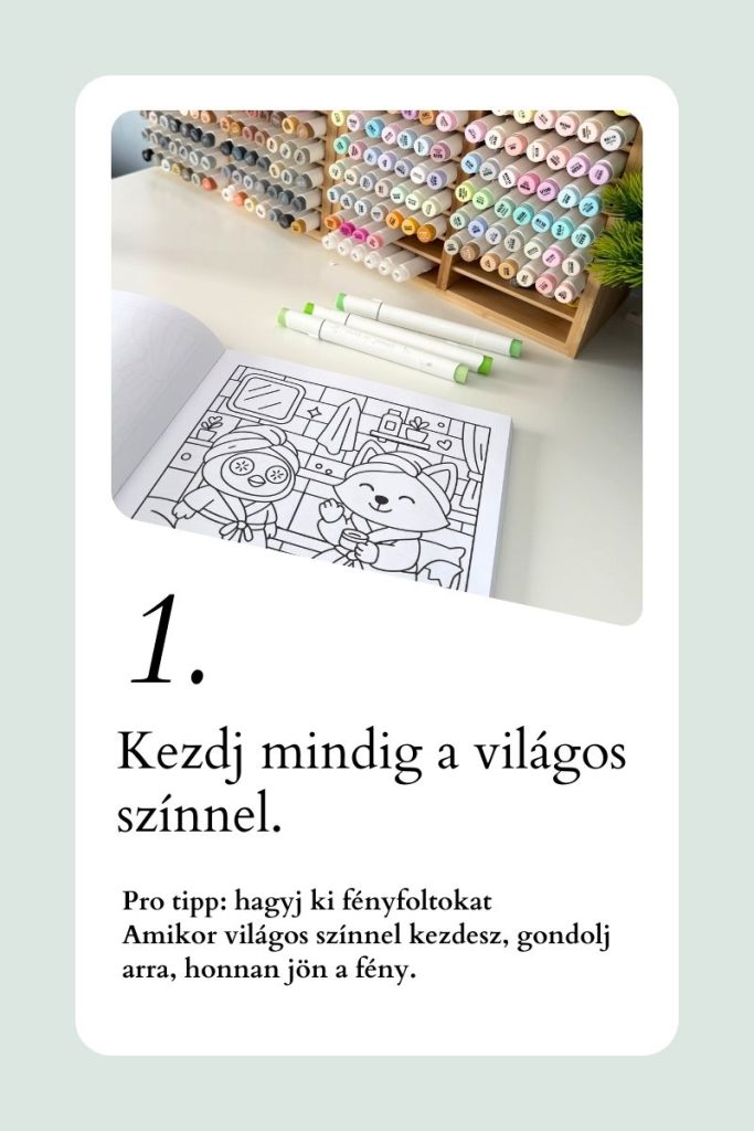 Színezési technikák kezdőknek: mindig világos színnel kezdj, és hagyj ki fényfoltokat a természetesebb, profibb színezéshez.
